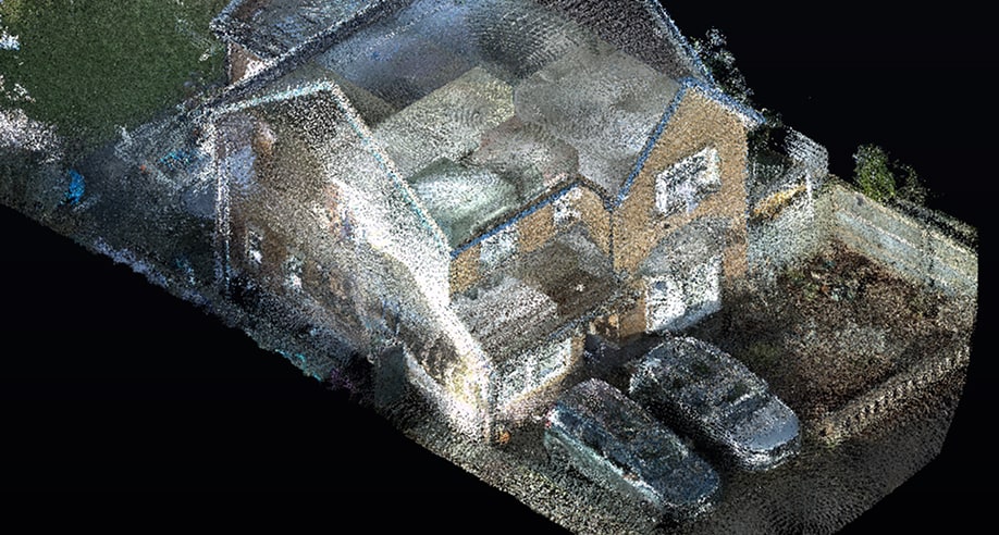 3D house scanner for remodels