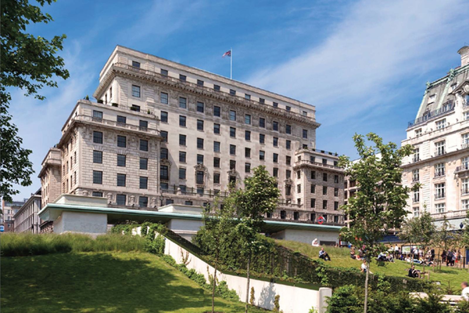 Scanning A Large Office Building in Mayfair, London