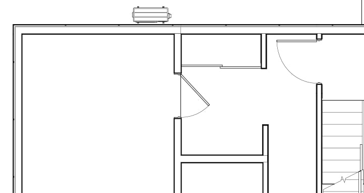 Scanning a Residential Property Under Construction - Architect Drawing