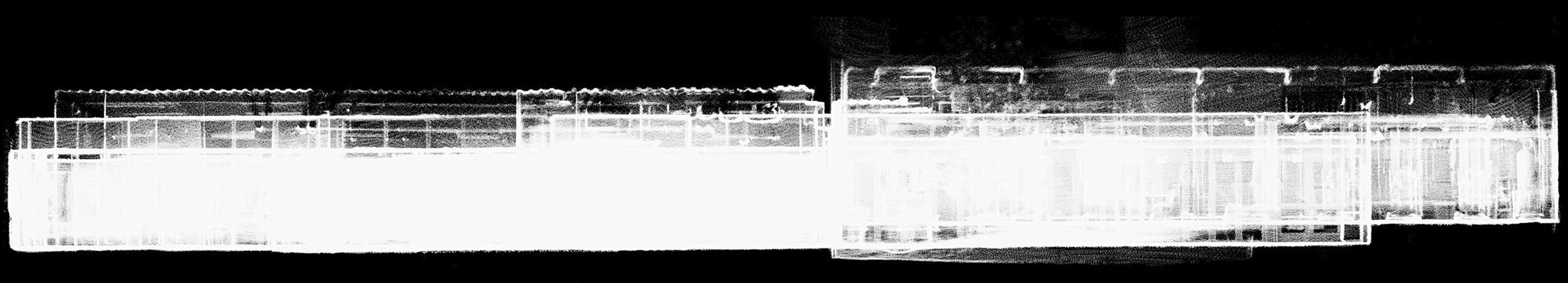 Scanning a University Dining Facility Conversion - Elevation View Y Axis