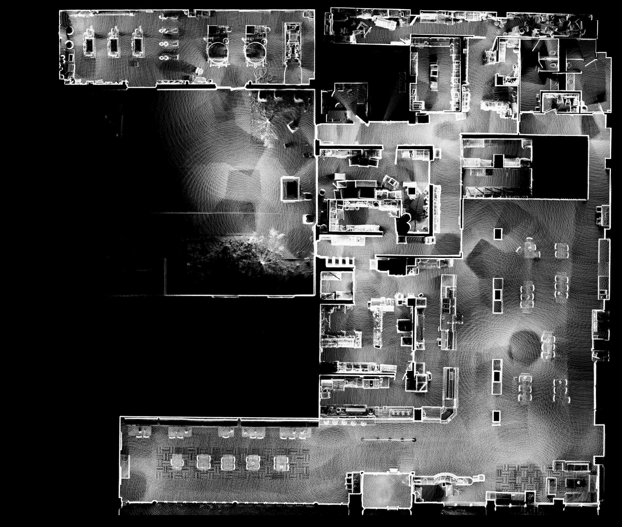 Scanning a University Dining Facility Conversion - Point Cloud