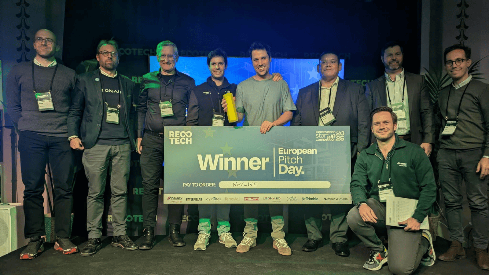 NavLive Wins the Cemex Construction Startup Competition, Beating 560+ Entrants