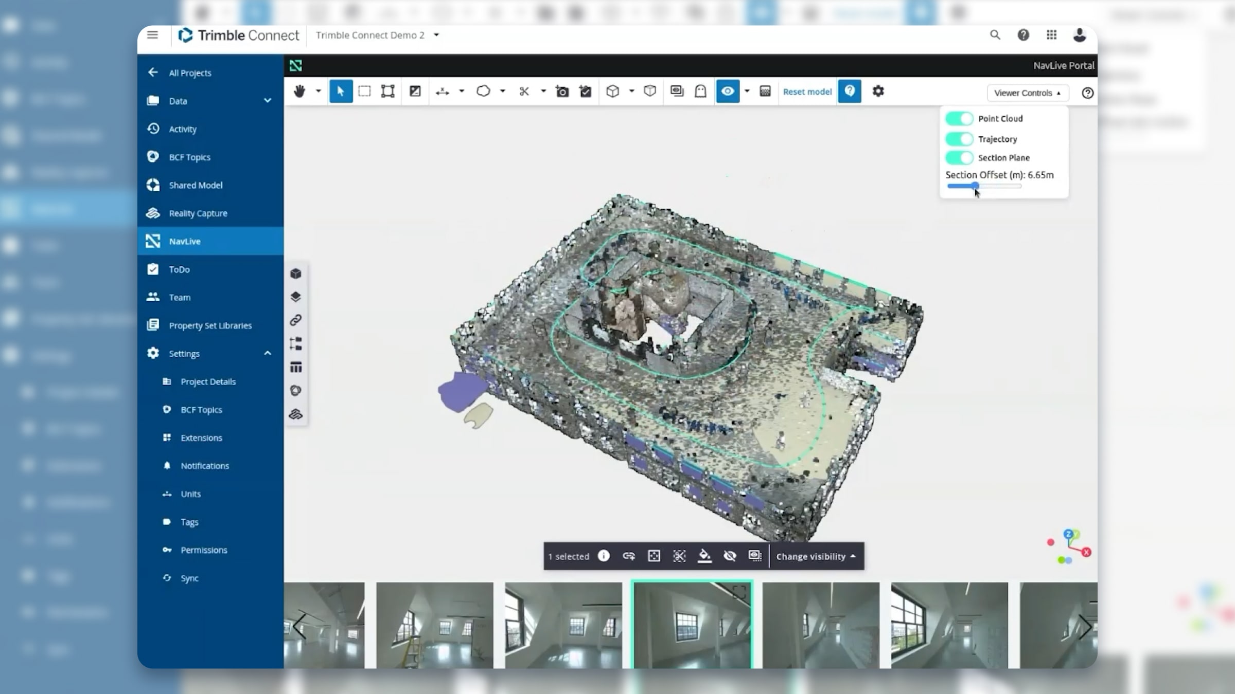 Working with NavLive Data in Trimble Connect
