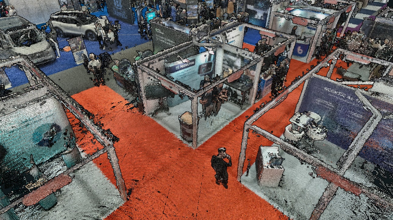 Scanning the Trade Show Floor at UK Construction Week