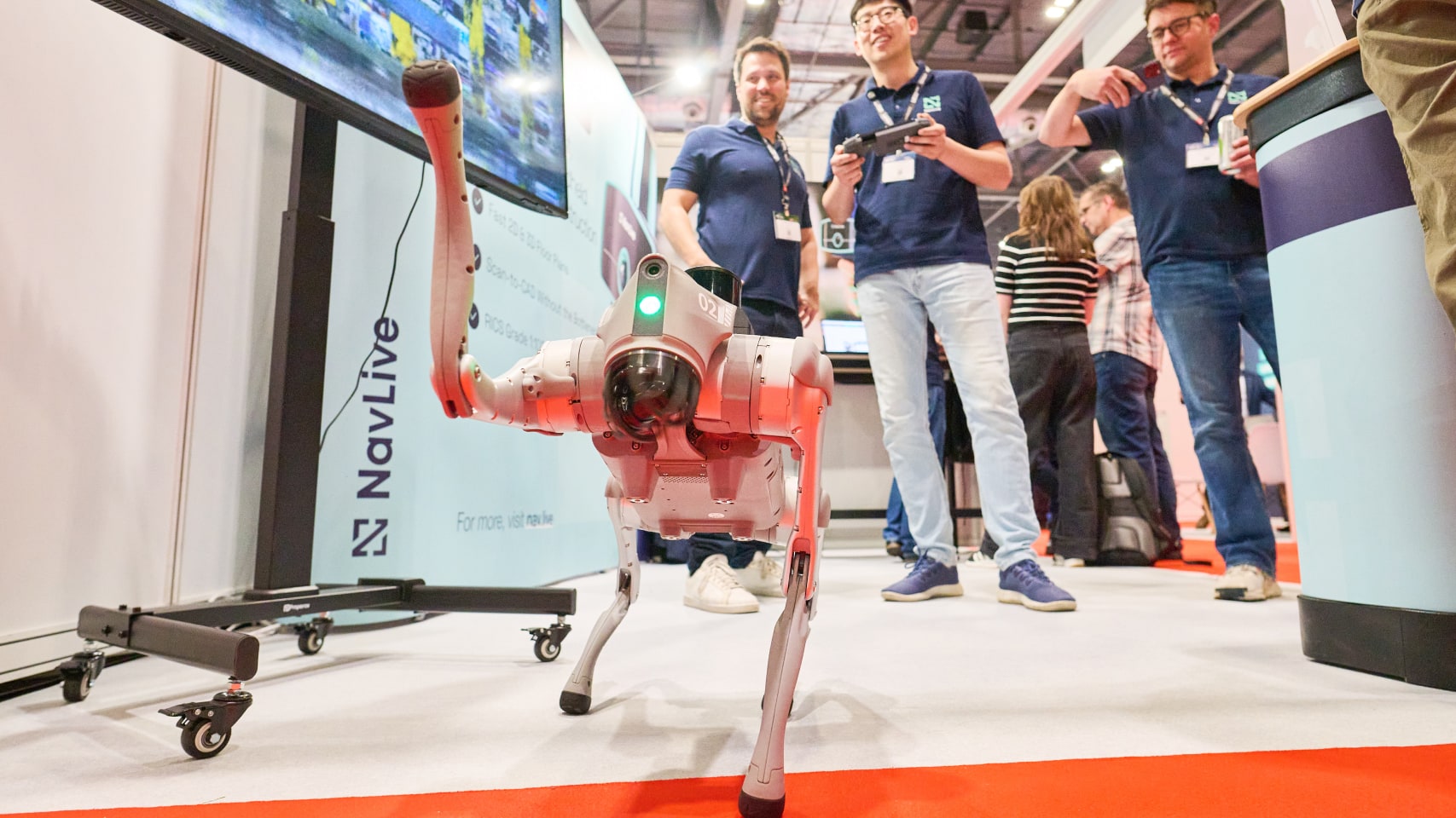 Scanning the Trade Show Floor at UK Construction Week
