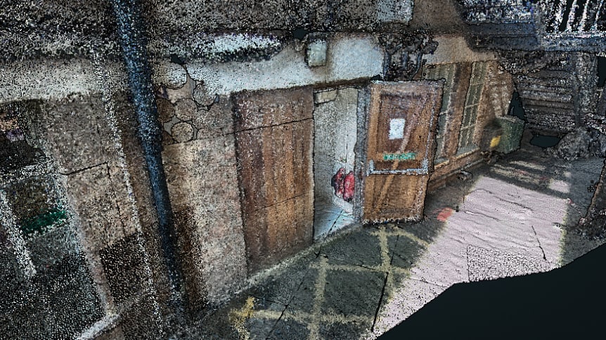 Scanning a Yoga Studio Refurb Project in Central London