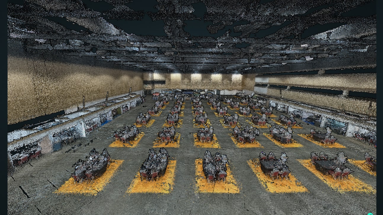 Scanning the Arena MK Auditorium with NavLive